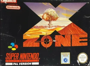 X Zone (Europe) box cover front